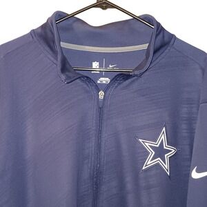 Nike Dallas Cowboys XXL Jacket Full Zip NFL Team Apparel Dri-FIT